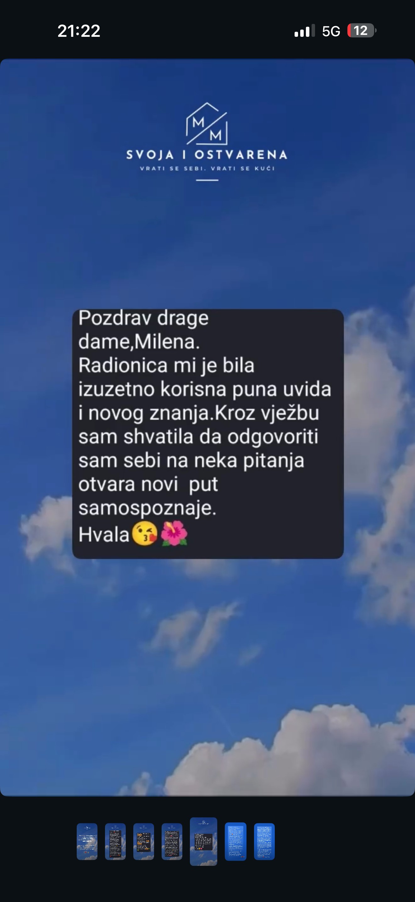 Iskustvo polaznice 2