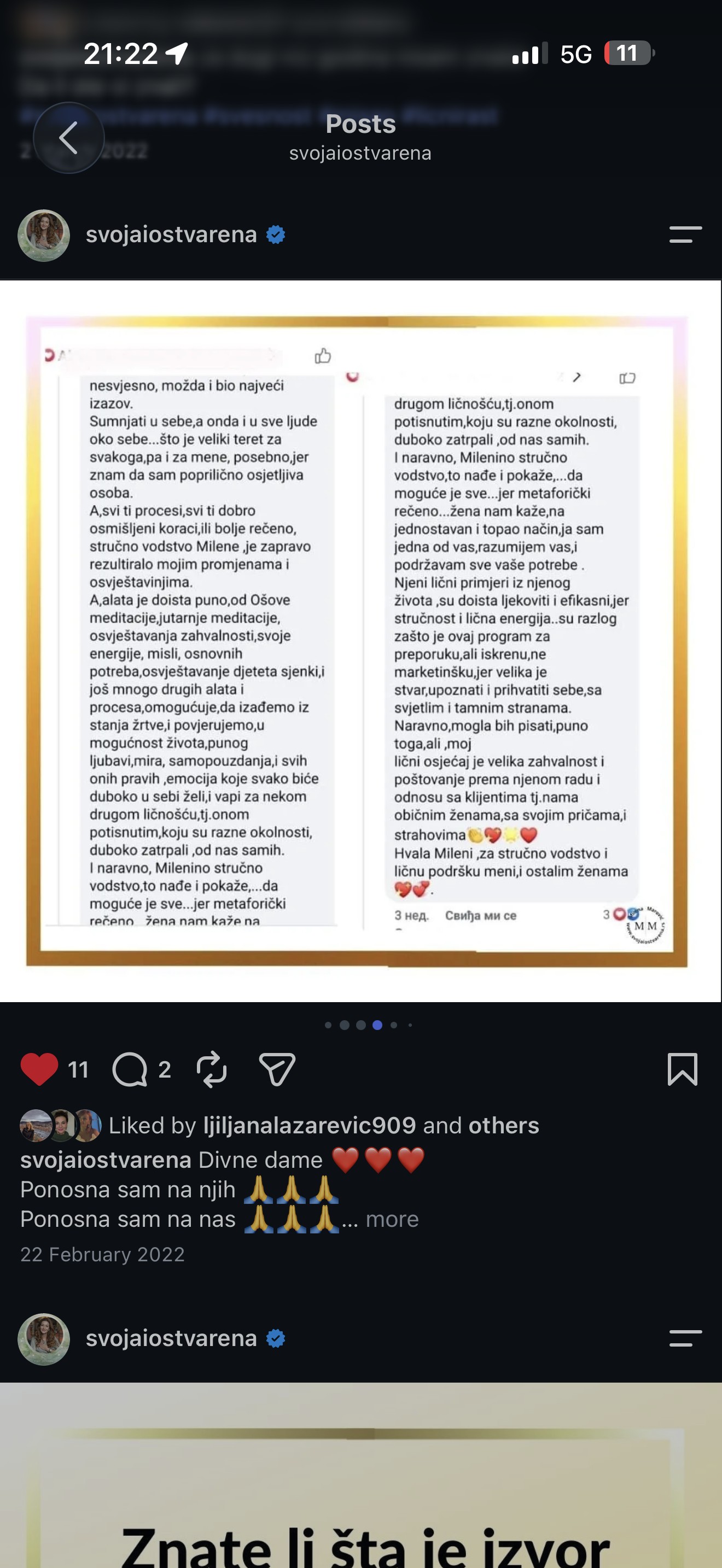 Iskustvo polaznice 11